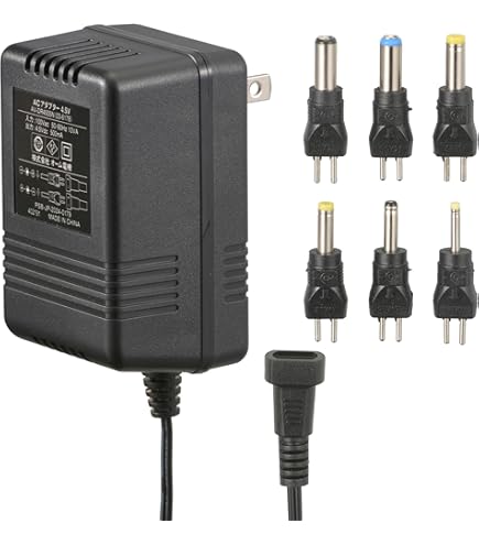 Amazon.co.jp: ELPA AC-DCマルチアダプター 4.5V スイッチング式 家庭